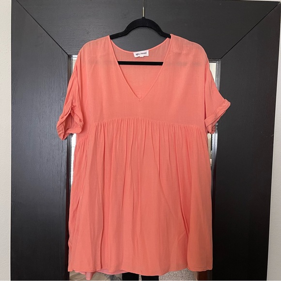 entro Dresses Coral Boutique Babydoll Dress Poshmark